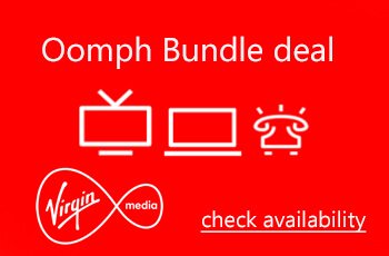 Oomph bundle deal from Virgin Media